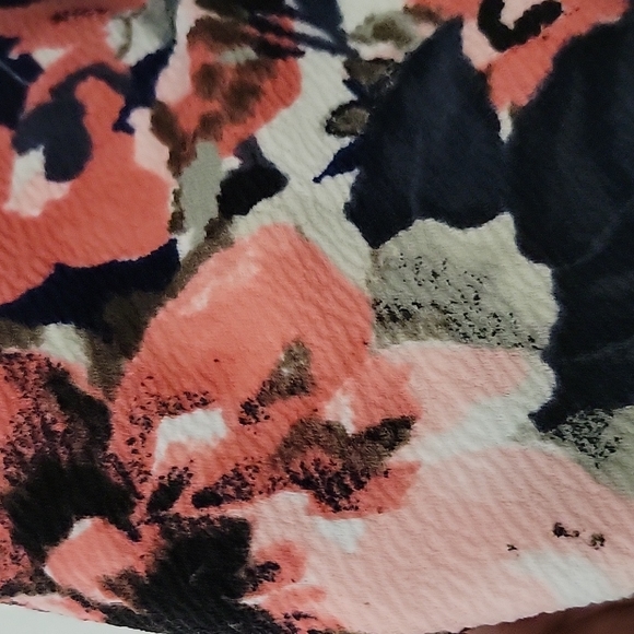 Mulit-colored floral dress - Picture 3 of 4